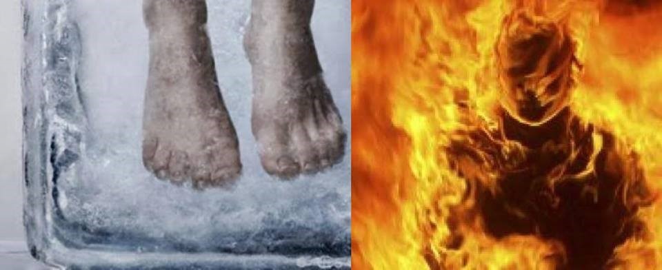 membeku dan terbakar